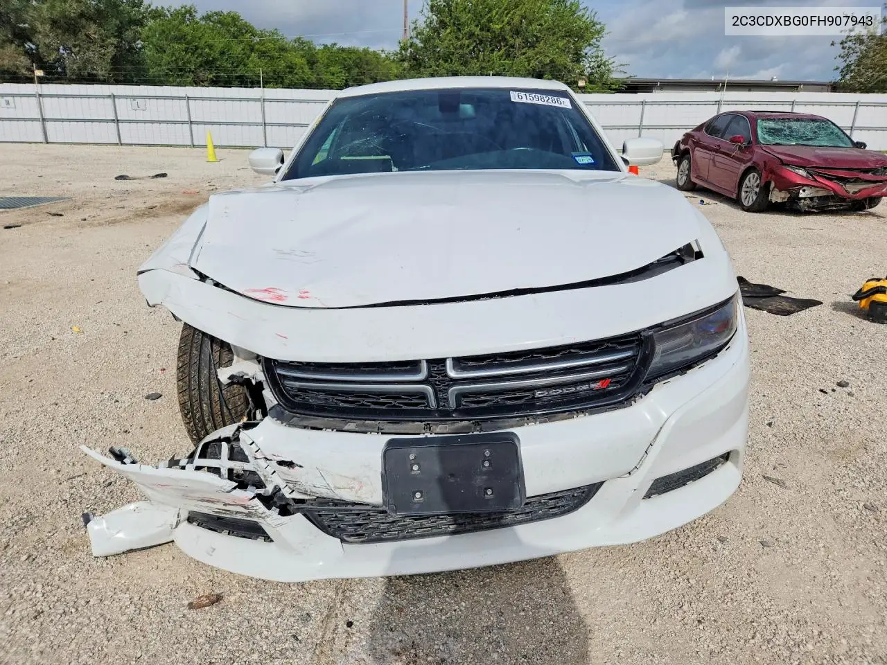 2015 Dodge Charger Se VIN: 2C3CDXBG0FH907943 Lot: 61598286