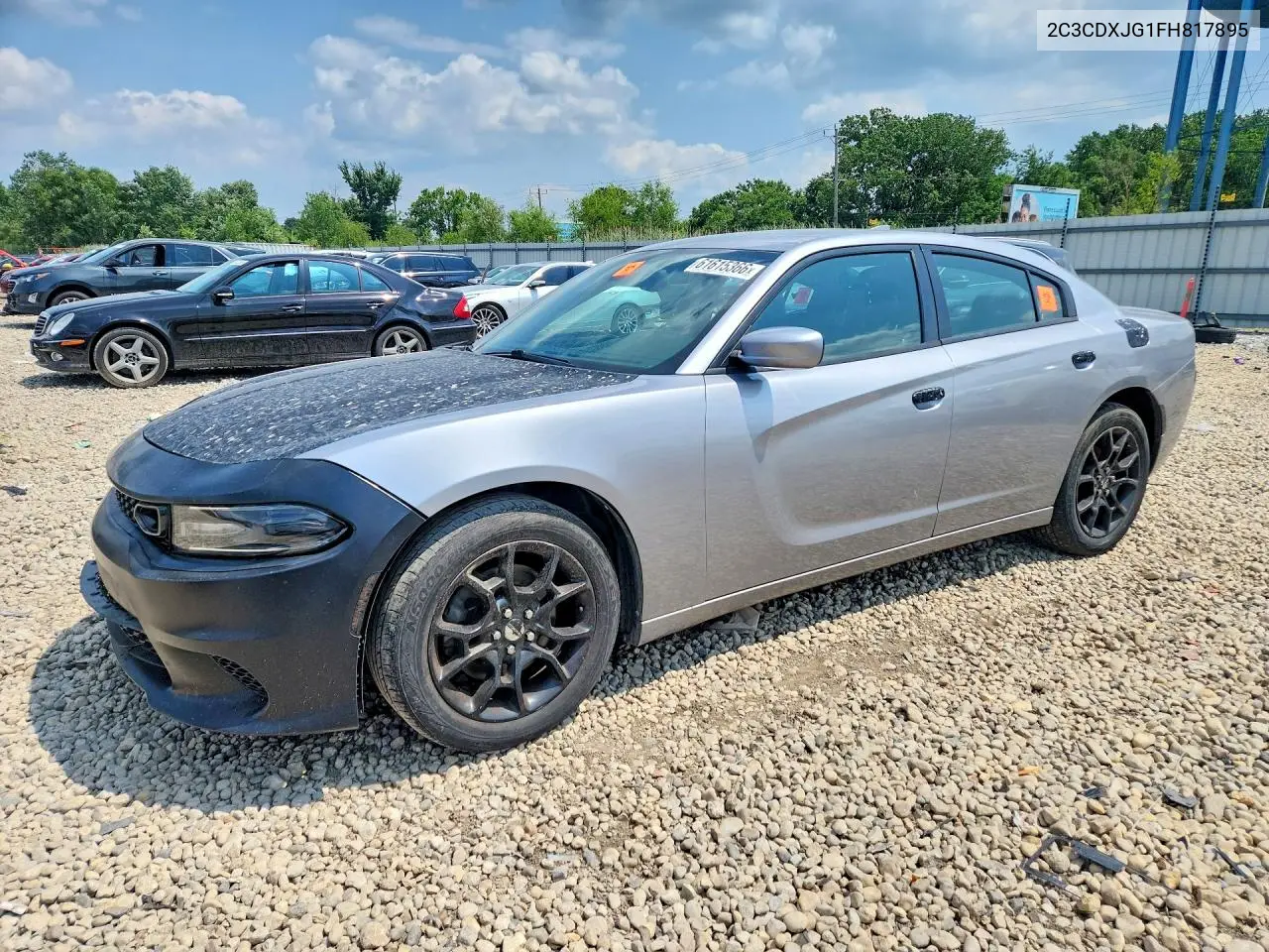 2015 Dodge Charger Sxt VIN: 2C3CDXJG1FH817895 Lot: 61615366