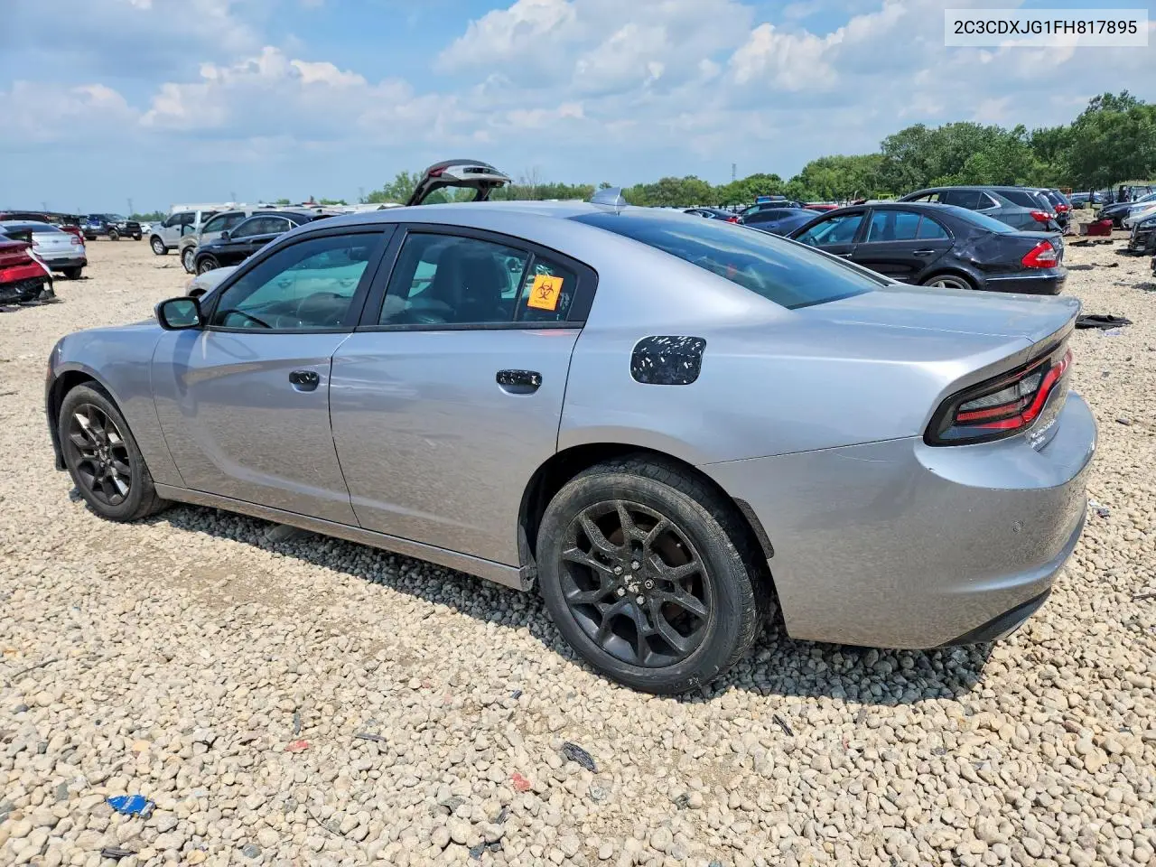 2015 Dodge Charger Sxt VIN: 2C3CDXJG1FH817895 Lot: 61615366