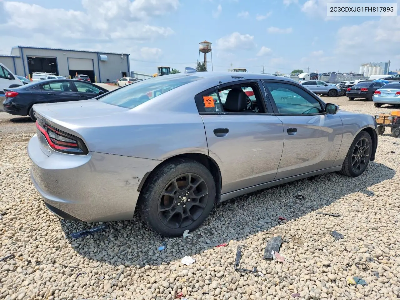 2015 Dodge Charger Sxt VIN: 2C3CDXJG1FH817895 Lot: 61615366
