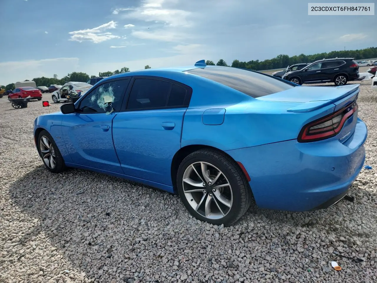 2015 Dodge Charger R/T VIN: 2C3CDXCT6FH847761 Lot: 62153546