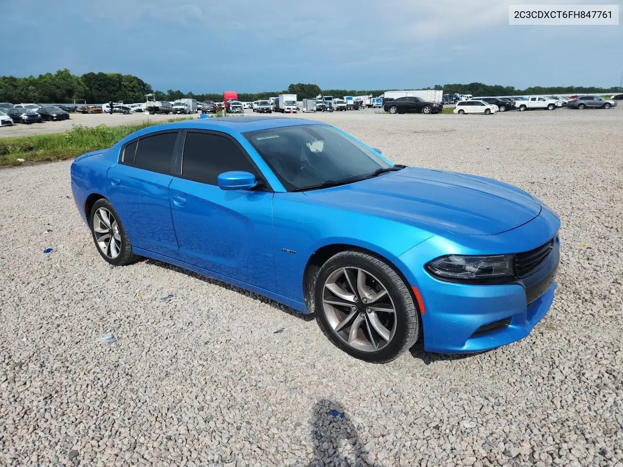 2015 Dodge Charger R/T VIN: 2C3CDXCT6FH847761 Lot: 62153546