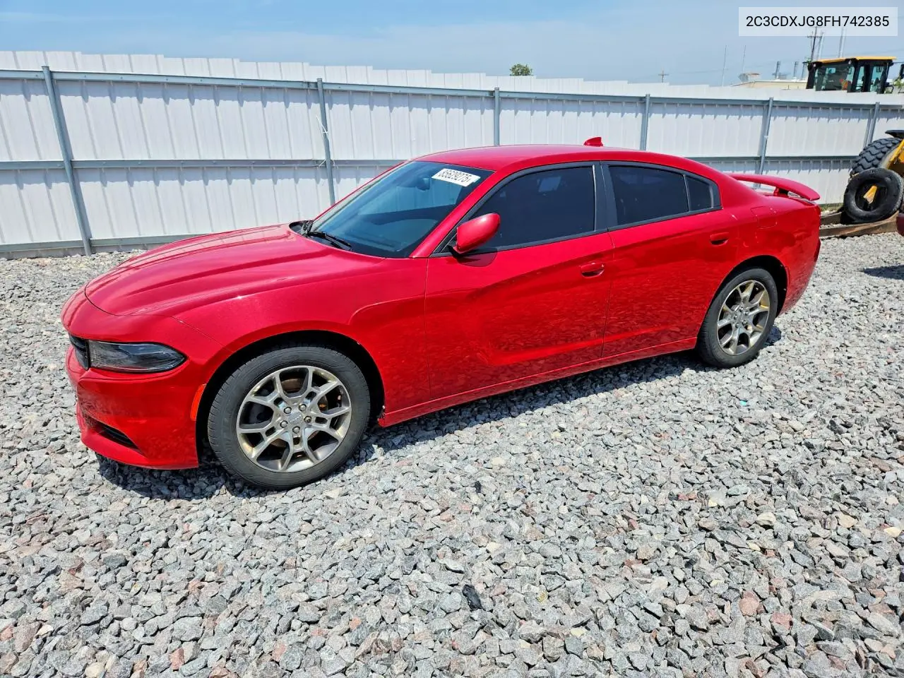2015 Dodge Charger Sxt VIN: 2C3CDXJG8FH742385 Lot: 85629275