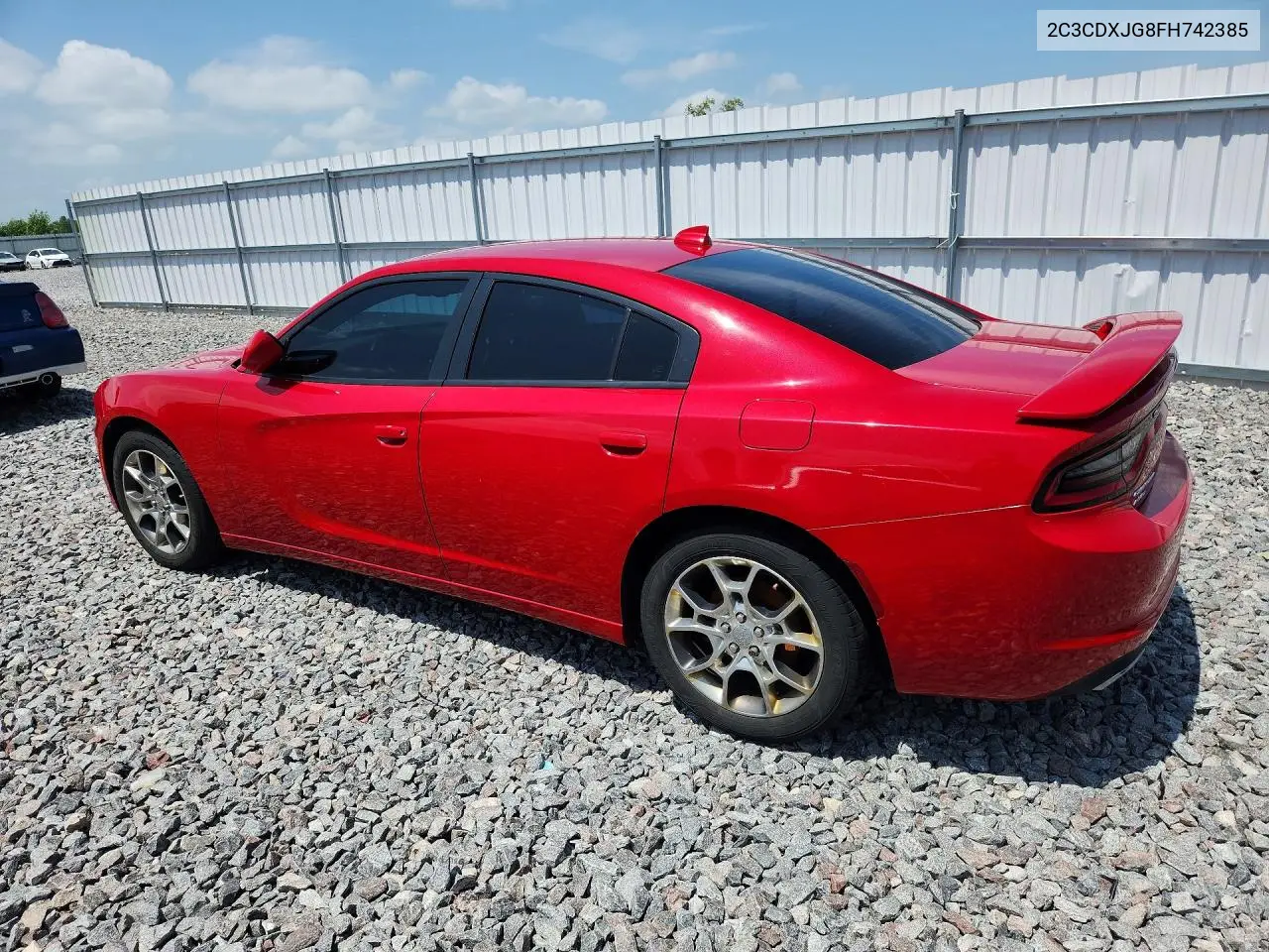 2015 Dodge Charger Sxt VIN: 2C3CDXJG8FH742385 Lot: 85629275