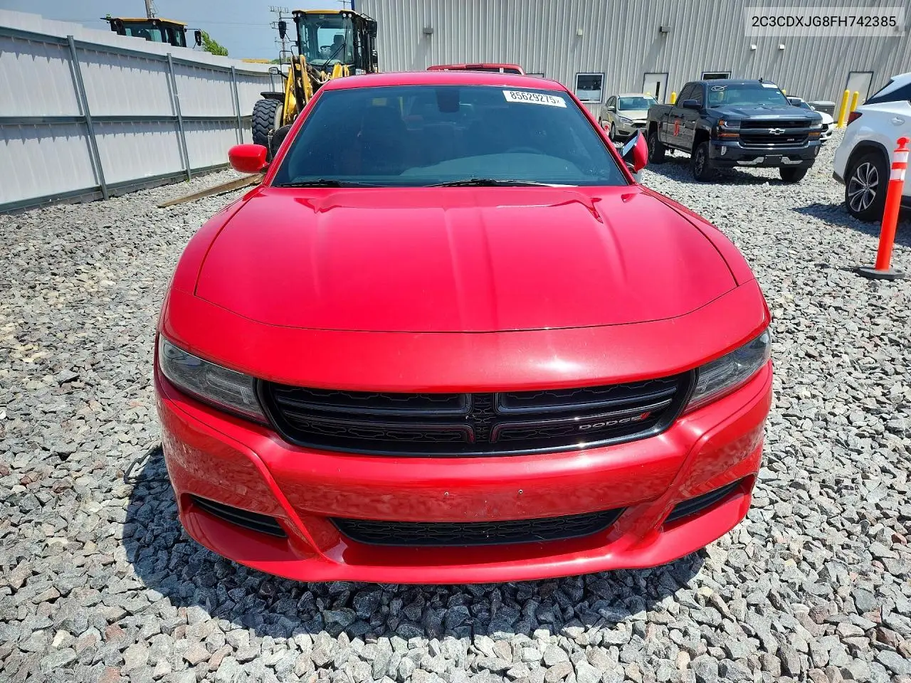 2015 Dodge Charger Sxt VIN: 2C3CDXJG8FH742385 Lot: 85629275