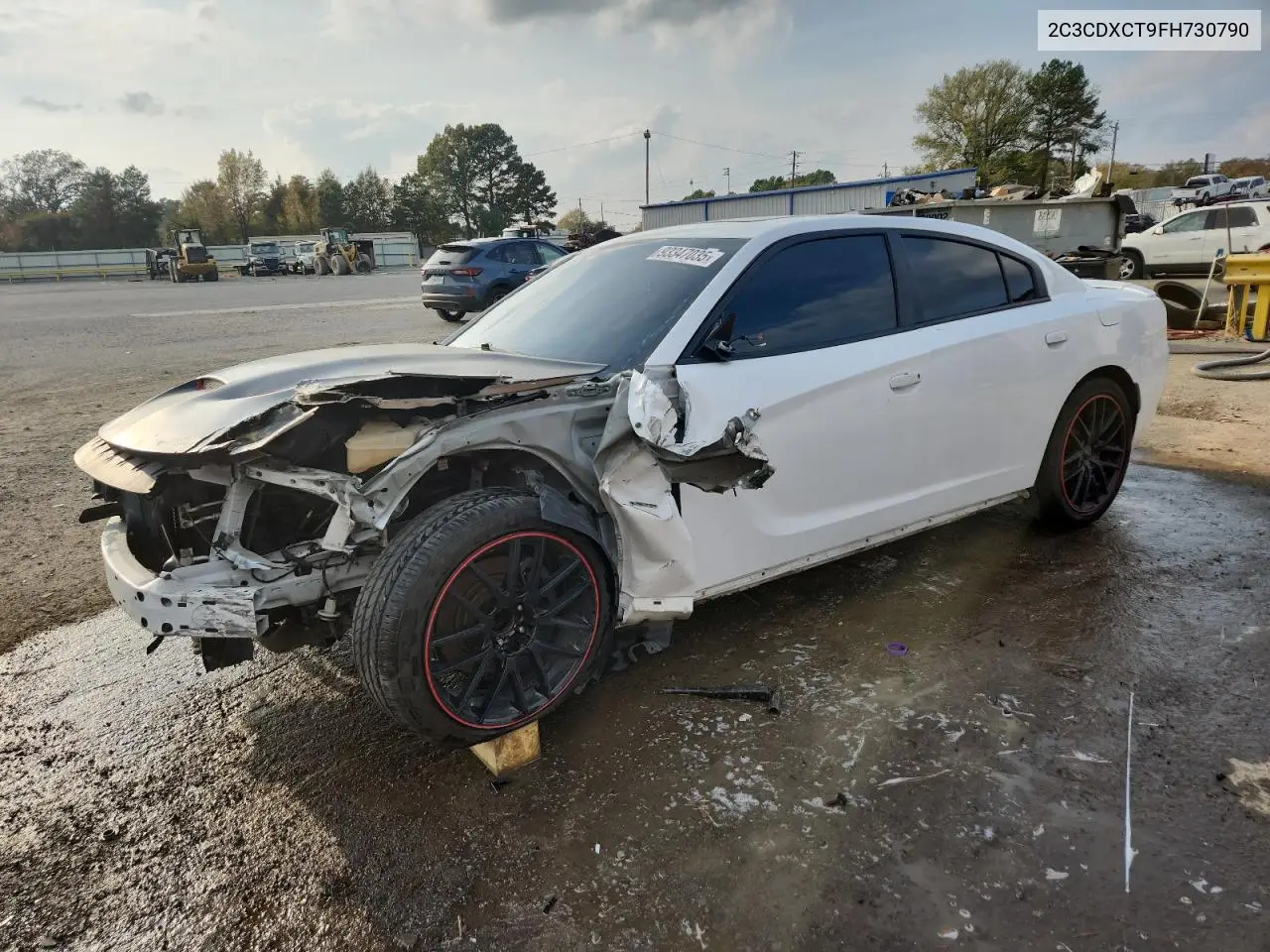 2C3CDXCT9FH730790 2015 Dodge Charger R/T