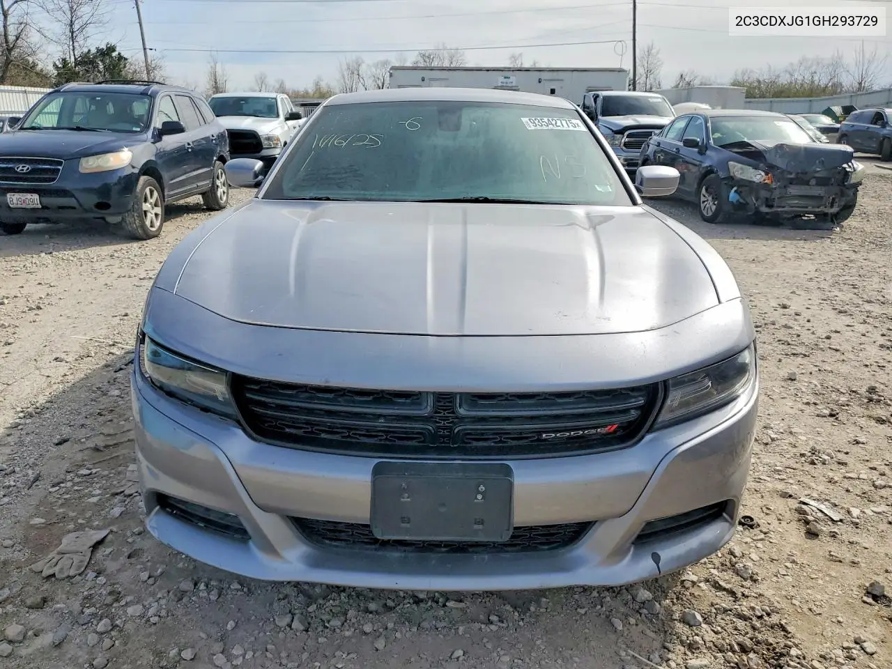 2C3CDXJG1GH293729 2016 Dodge Charger Sxt