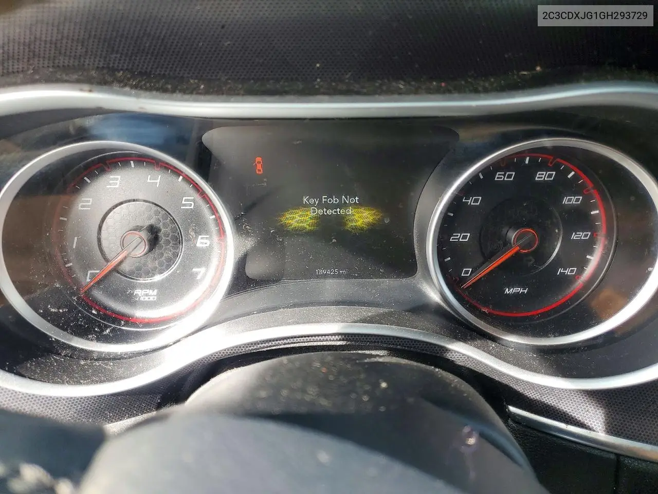 2C3CDXJG1GH293729 2016 Dodge Charger Sxt