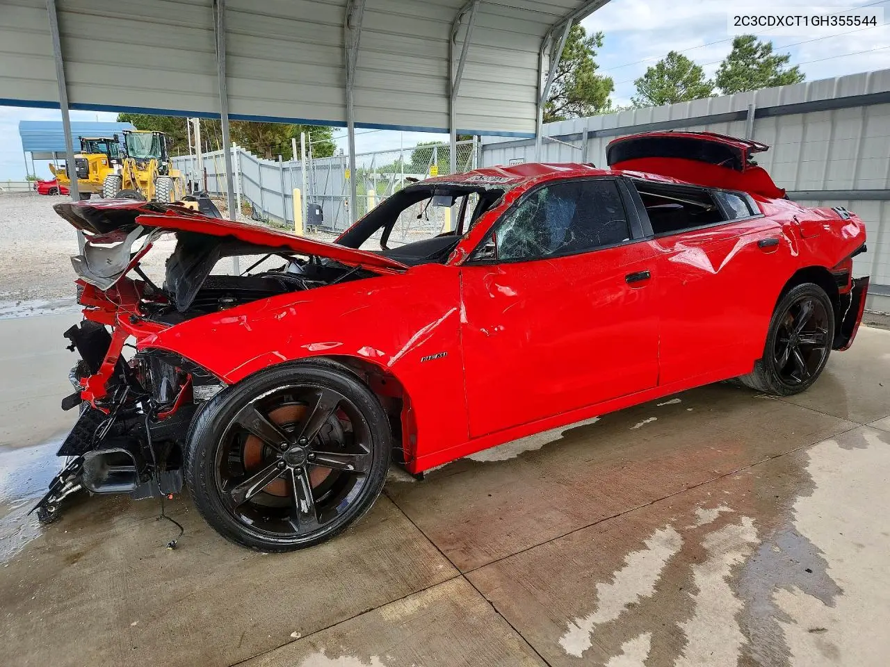2C3CDXCT1GH355544 2016 Dodge Charger R