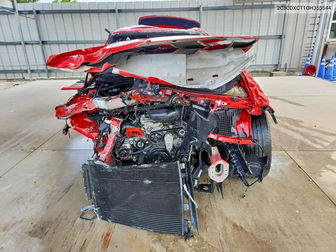 2C3CDXCT1GH355544 2016 Dodge Charger R