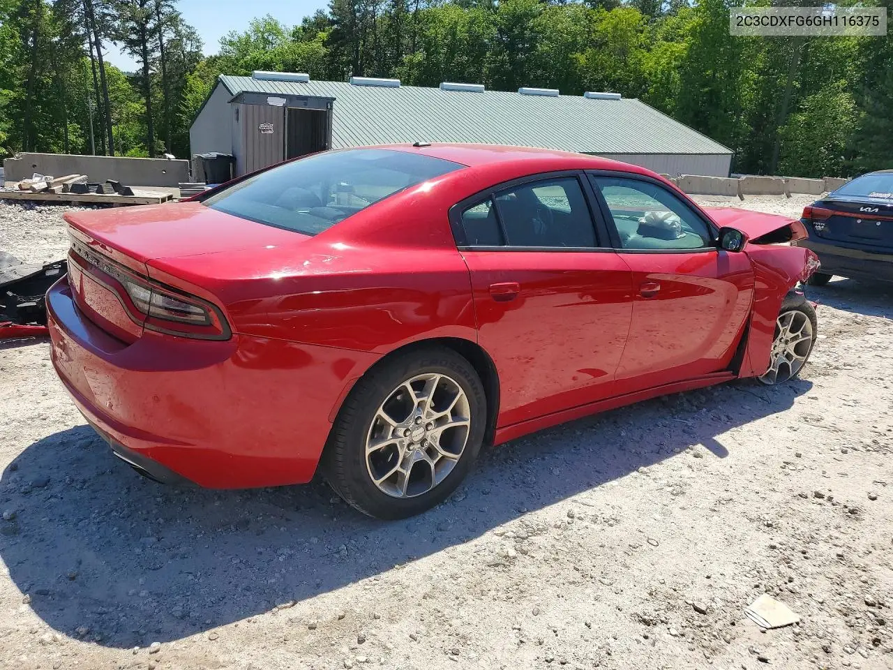 2016 Dodge Charger Se VIN: 2C3CDXFG6GH116375 Lot: 55349476