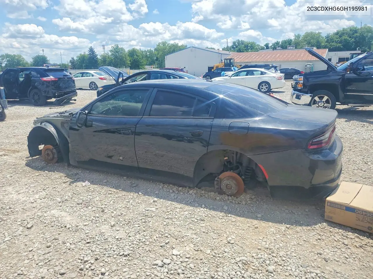 2016 Dodge Charger VIN: 2C3CDXHG6GH195981 Lot: 57906676