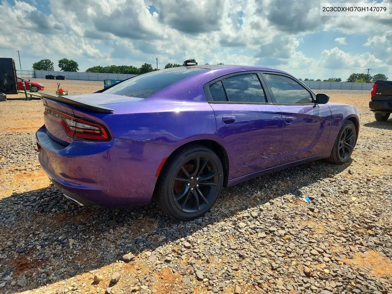 2016 Dodge Charger Sxt VIN: 2C3CDXHG7GH147079 Lot: 59942496