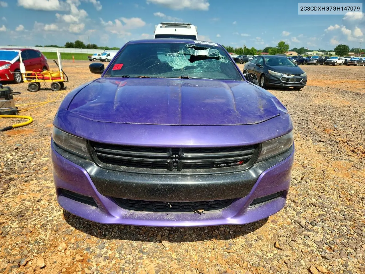 2016 Dodge Charger Sxt VIN: 2C3CDXHG7GH147079 Lot: 59942496