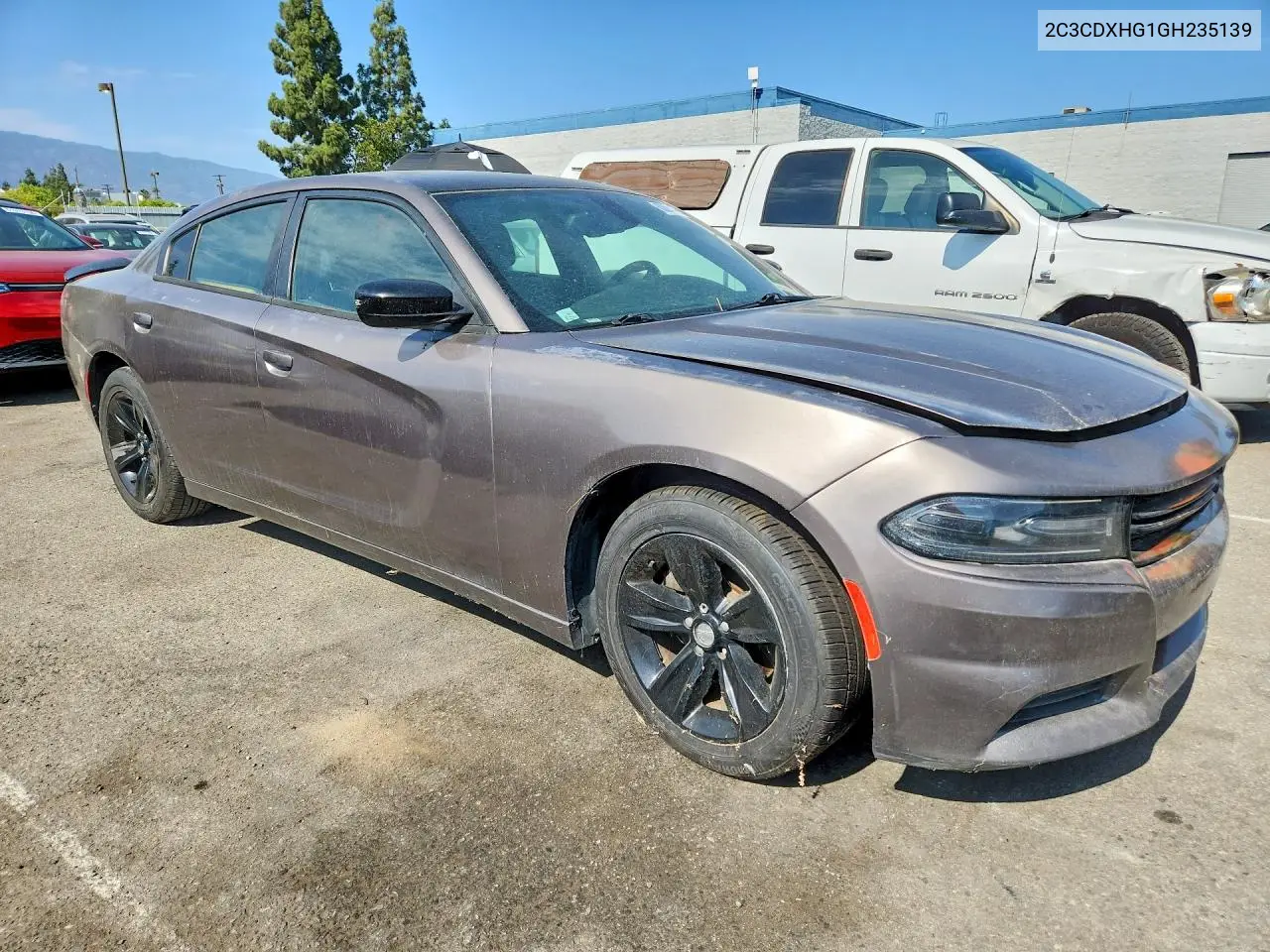 2016 Dodge Charger Sxt VIN: 2C3CDXHG1GH235139 Lot: 60001416