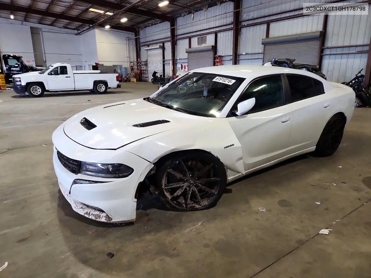2016 Dodge Charger R/T VIN: 2C3CDXCT1GH178798 Lot: 61910216