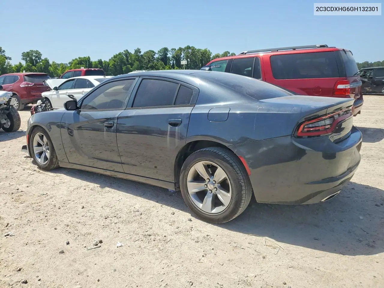 2016 Dodge Charger Sxt VIN: 2C3CDXHG6GH132301 Lot: 61924256