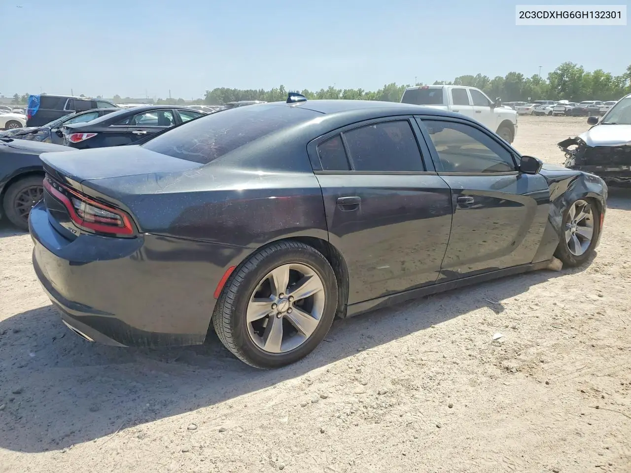 2016 Dodge Charger Sxt VIN: 2C3CDXHG6GH132301 Lot: 61924256