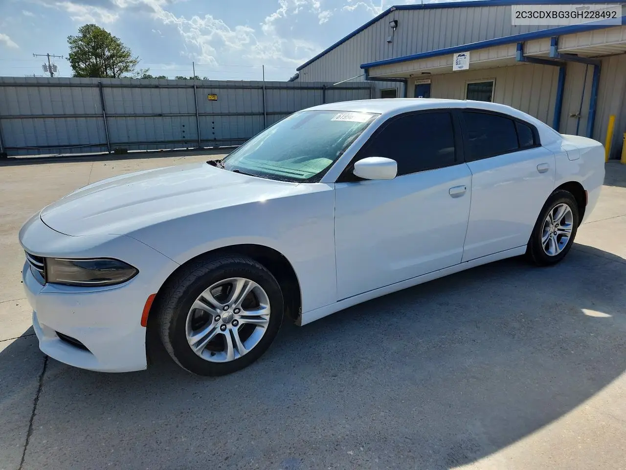 2016 Dodge Charger Se VIN: 2C3CDXBG3GH228492 Lot: 61998476
