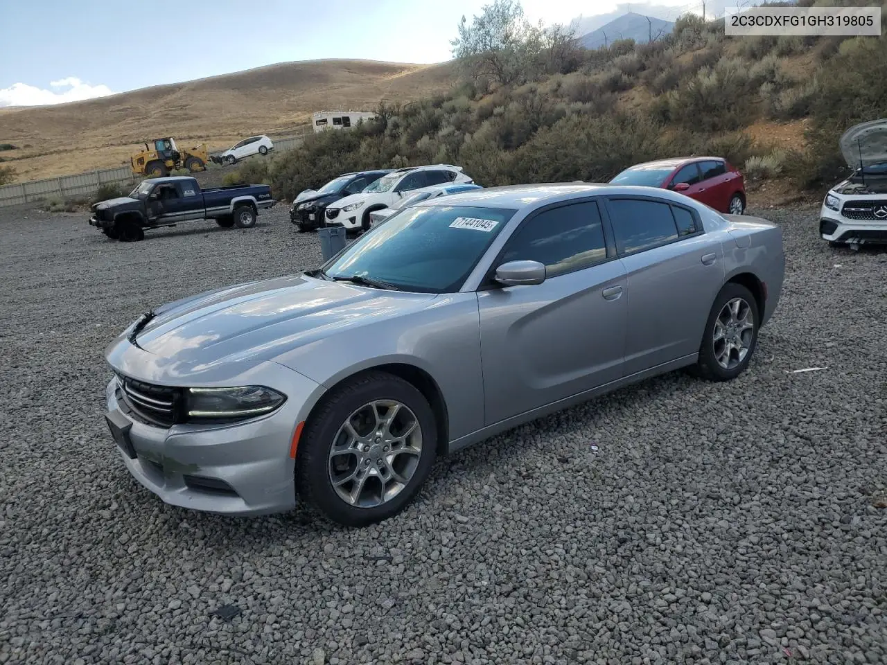 2C3CDXFG1GH319805 2016 Dodge Charger Se