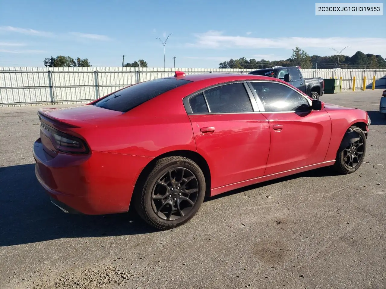 2C3CDXJG1GH319553 2016 Dodge Charger Sx