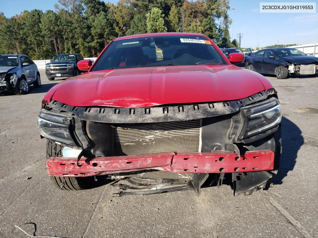 2C3CDXJG1GH319553 2016 Dodge Charger Sx