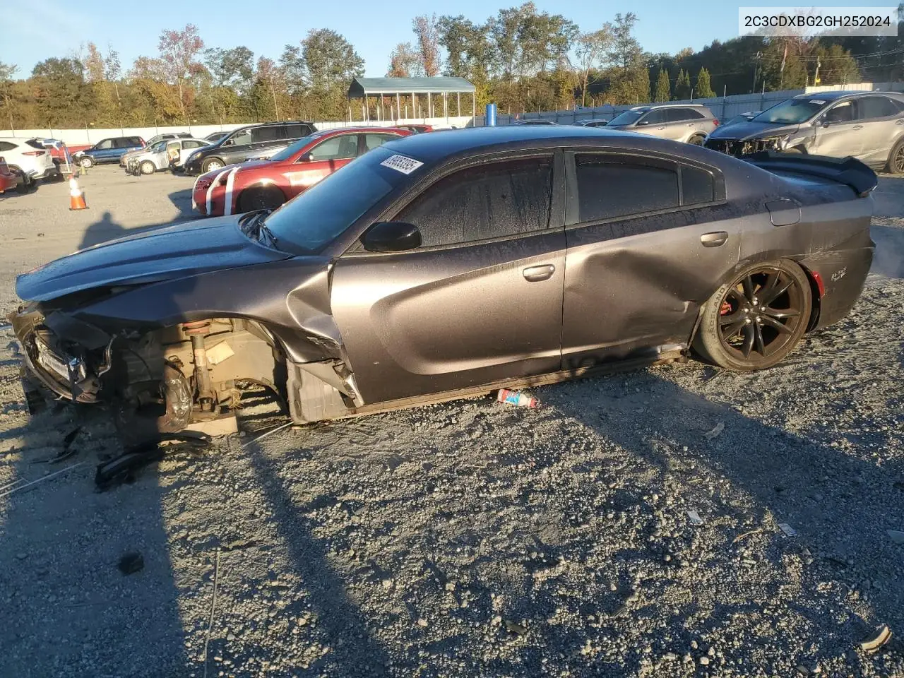 2C3CDXBG2GH252024 2016 Dodge Charger Se