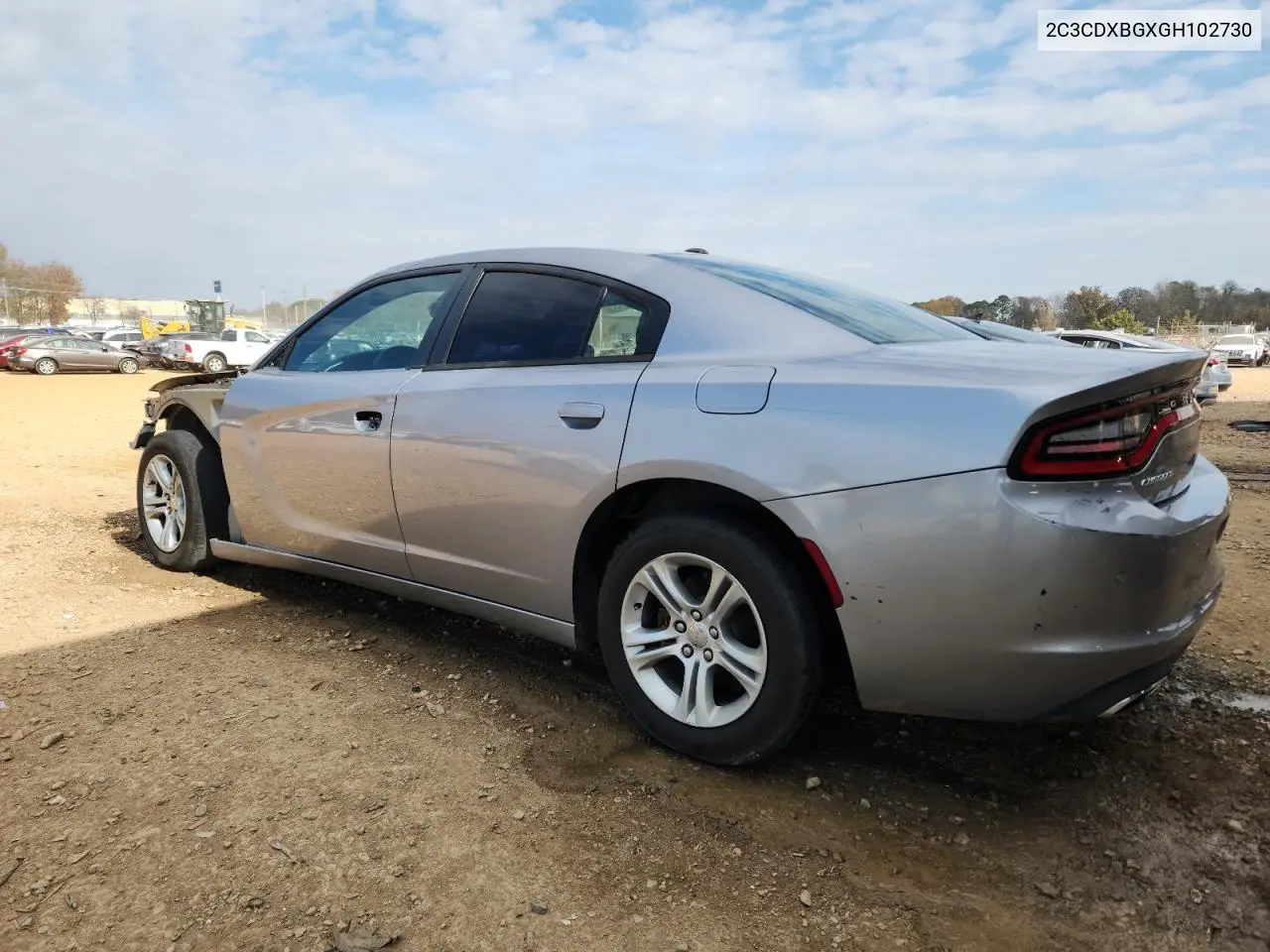 2C3CDXBGXGH102730 2016 Dodge Charger Se