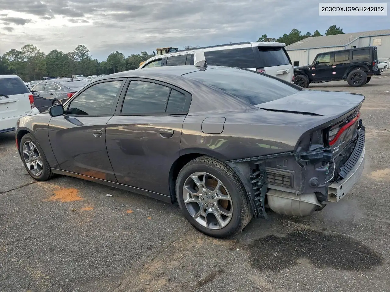 2C3CDXJG9GH242852 2016 Dodge Charger Sxt