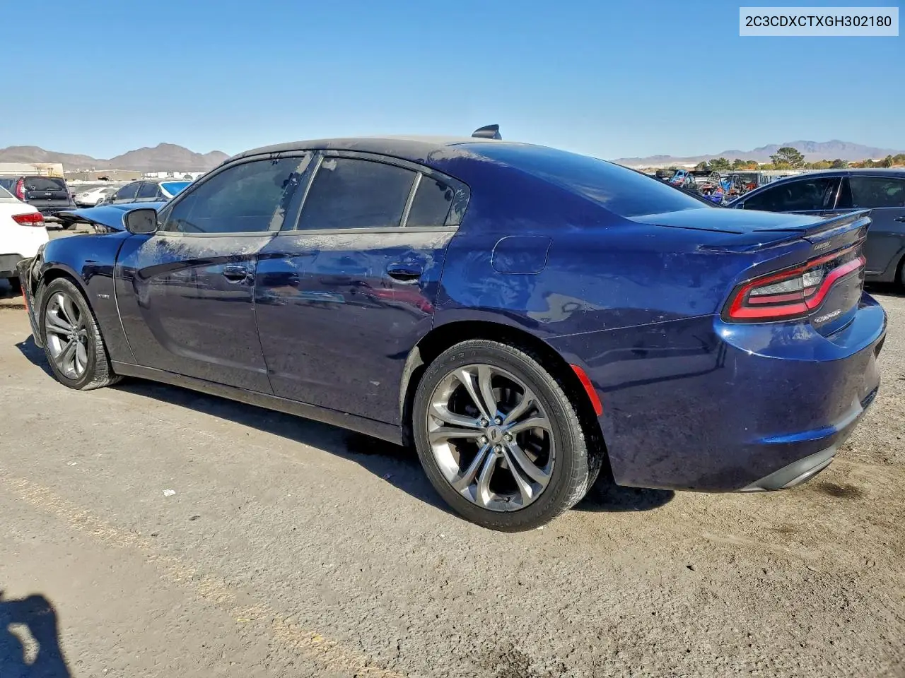 2C3CDXCTXGH302180 2016 Dodge Charger R/T