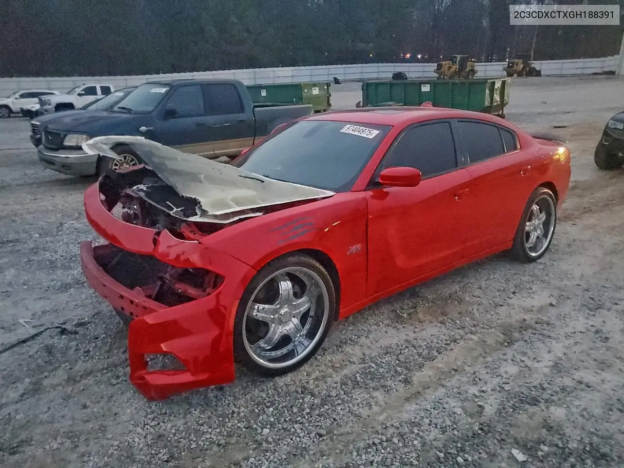 2C3CDXCTXGH188391 2016 Dodge Charger