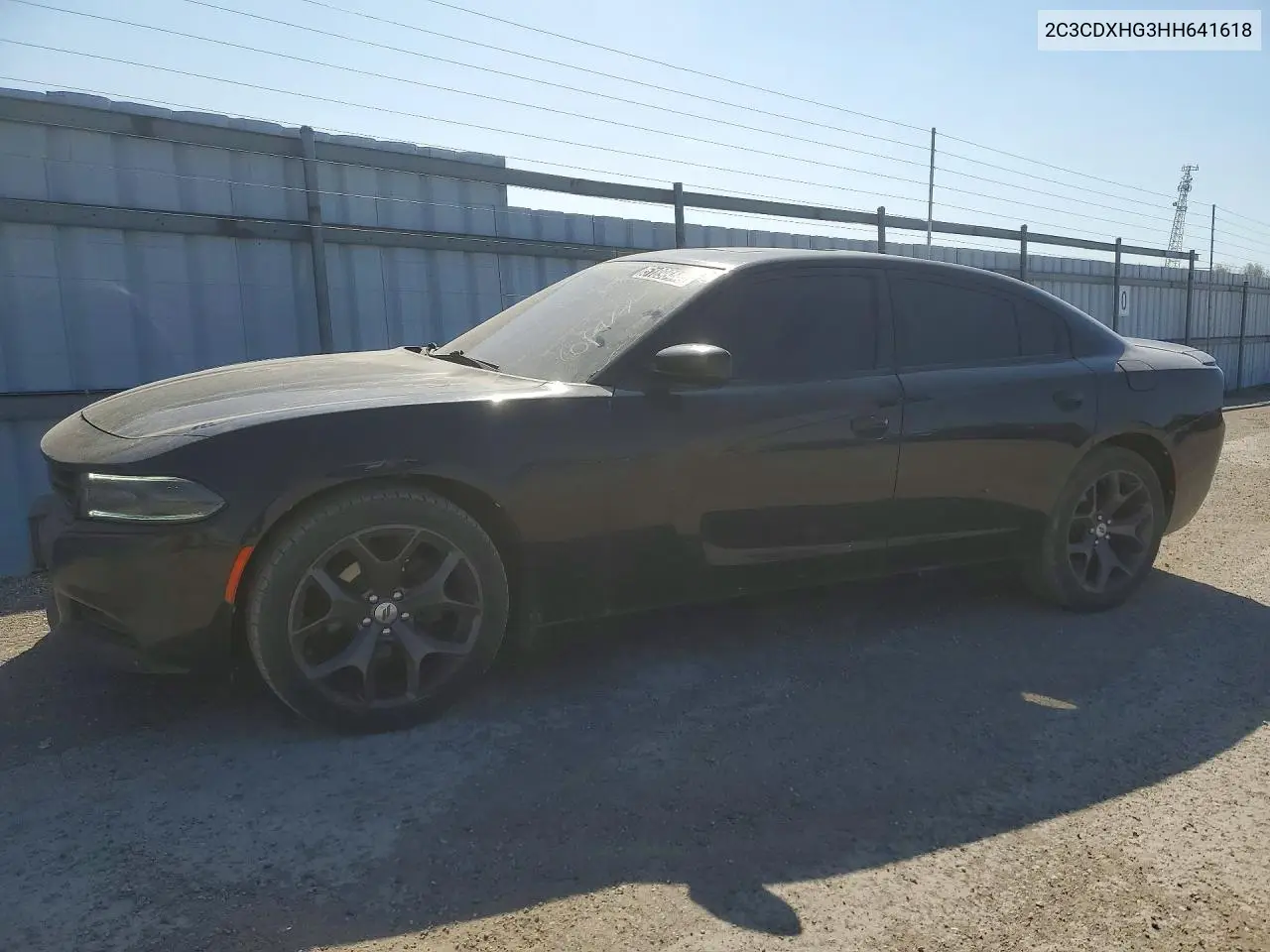 2017 Dodge Charger Sxt VIN: 2C3CDXHG3HH641618 Lot: 51898446