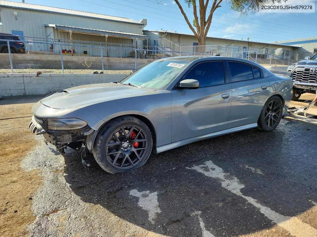 2C3CDXGJ5HH579278 2017 Dodge Charger R/T 392