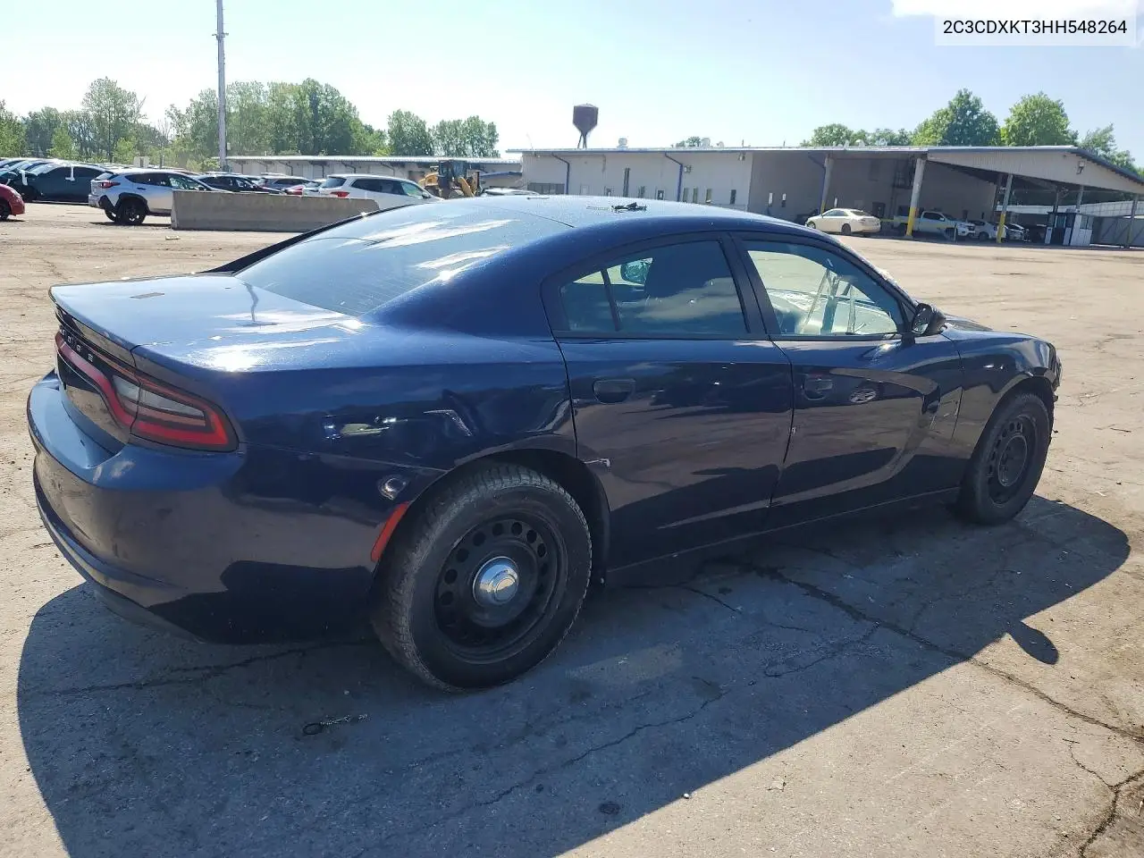 2017 Dodge Charger Police VIN: 2C3CDXKT3HH548264 Lot: 60017166
