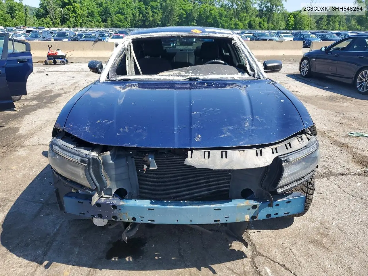 2017 Dodge Charger Police VIN: 2C3CDXKT3HH548264 Lot: 60017166