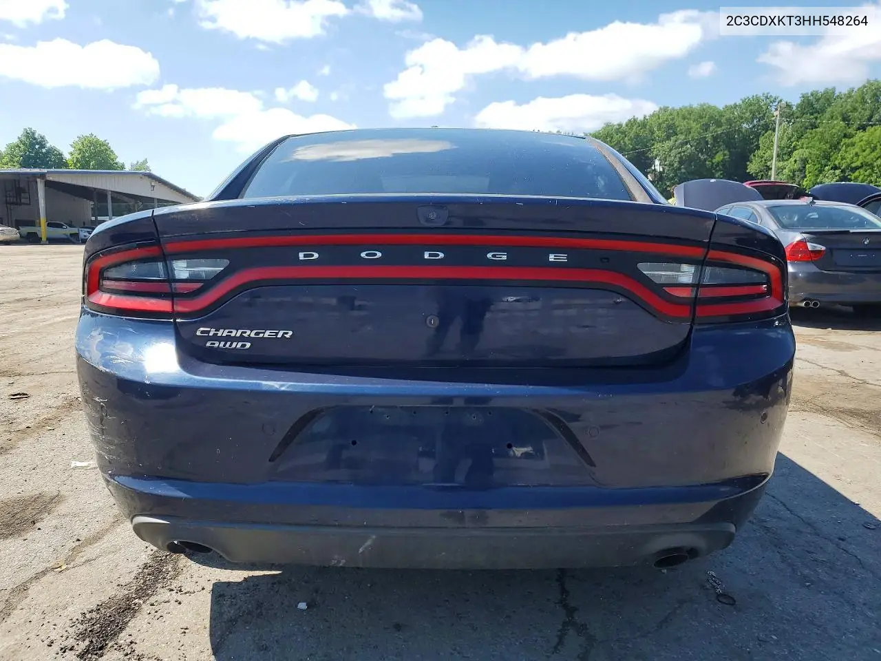 2017 Dodge Charger Police VIN: 2C3CDXKT3HH548264 Lot: 60017166