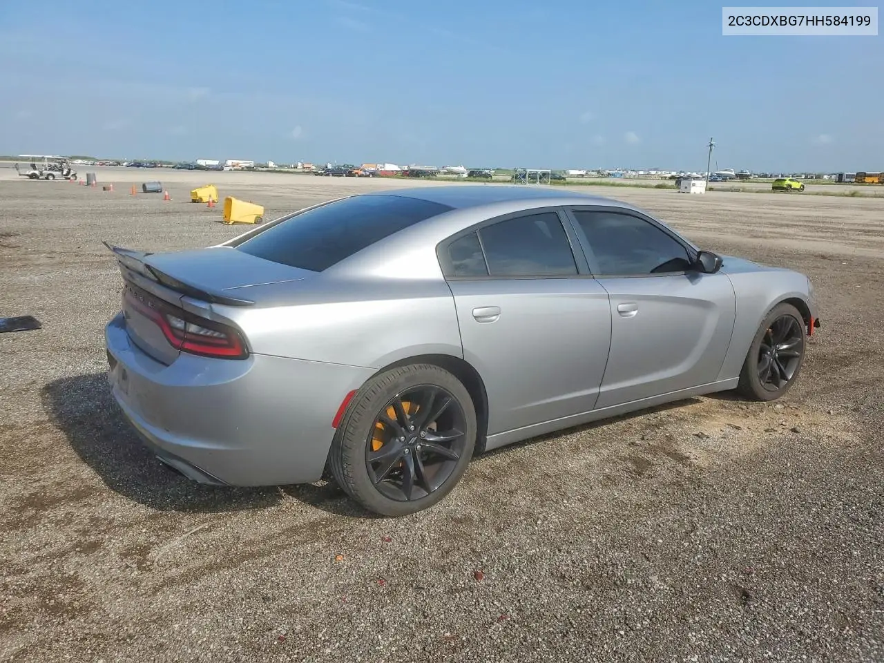 2017 Dodge Charger Se VIN: 2C3CDXBG7HH584199 Lot: 61753426