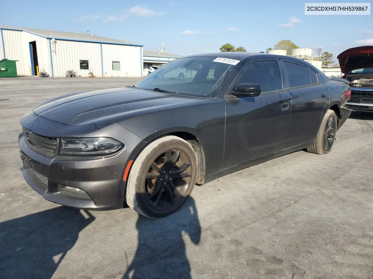 2C3CDXHG7HH539867 2017 Dodge Charger Sxt
