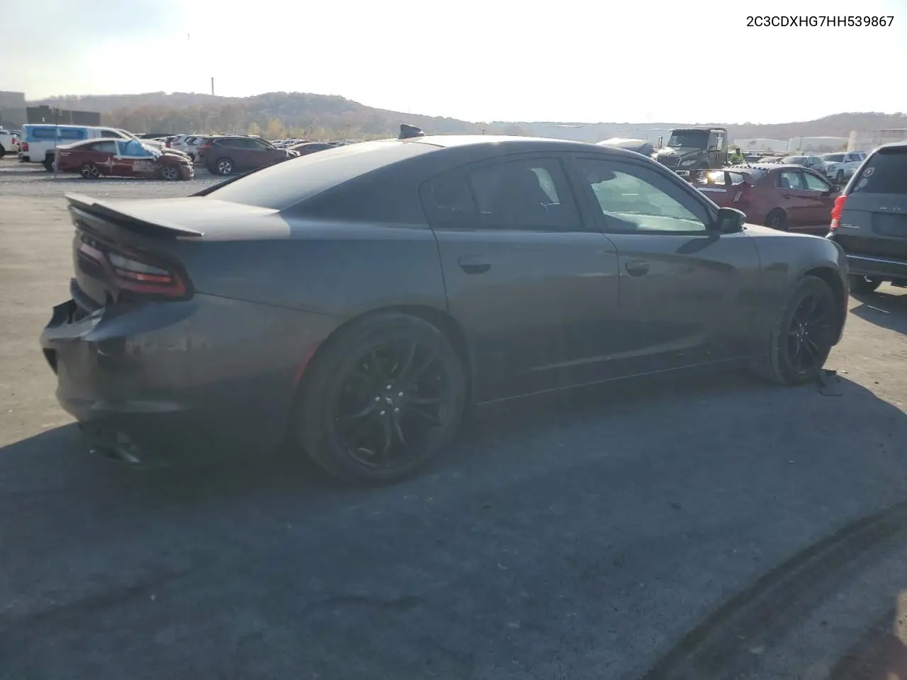 2C3CDXHG7HH539867 2017 Dodge Charger Sxt