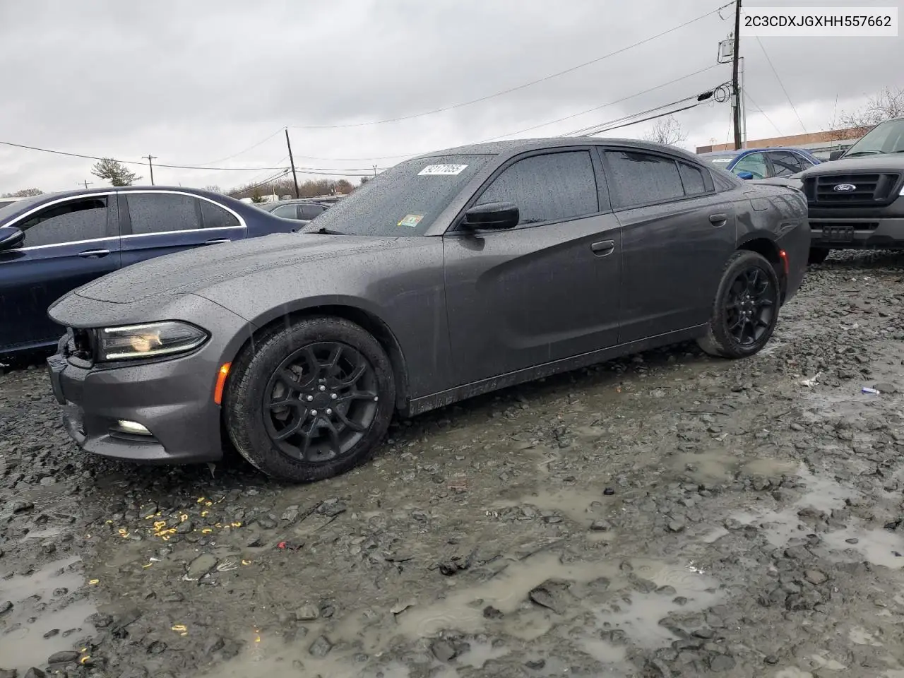 2C3CDXJGXHH557662 2017 Dodge Charger Sxt