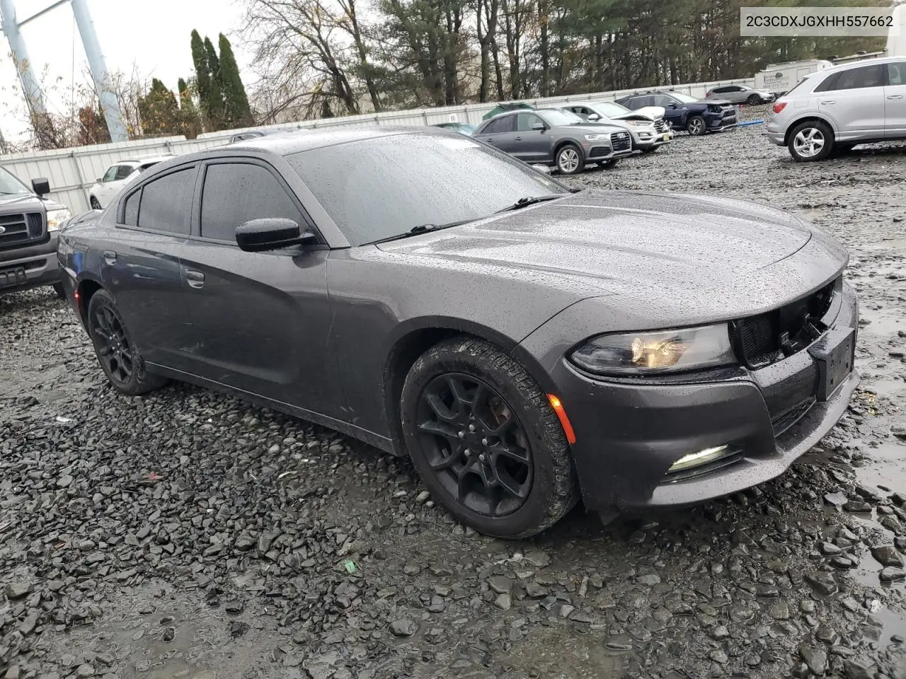 2C3CDXJGXHH557662 2017 Dodge Charger Sxt