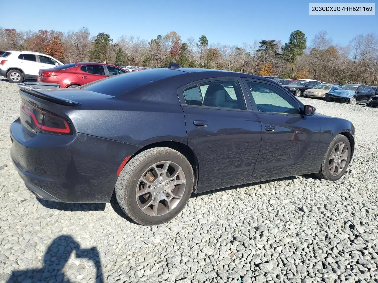 2C3CDXJG7HH621169 2017 Dodge Charger Sxt