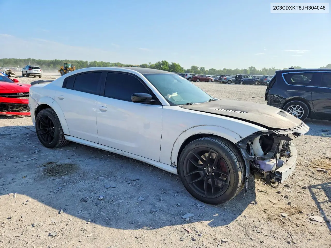 2018 Dodge Charger Police VIN: 2C3CDXKT8JH304048 Lot: 57883416