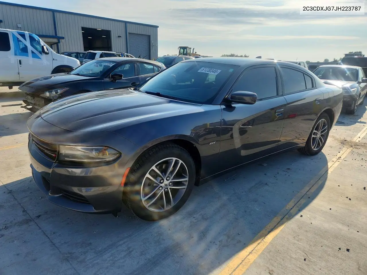 2018 Dodge Charger Gt VIN: 2C3CDXJG7JH223787 Lot: 61230346