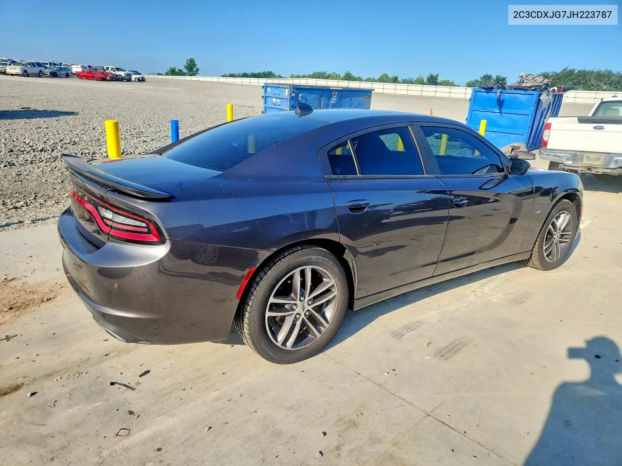 2018 Dodge Charger Gt VIN: 2C3CDXJG7JH223787 Lot: 61230346