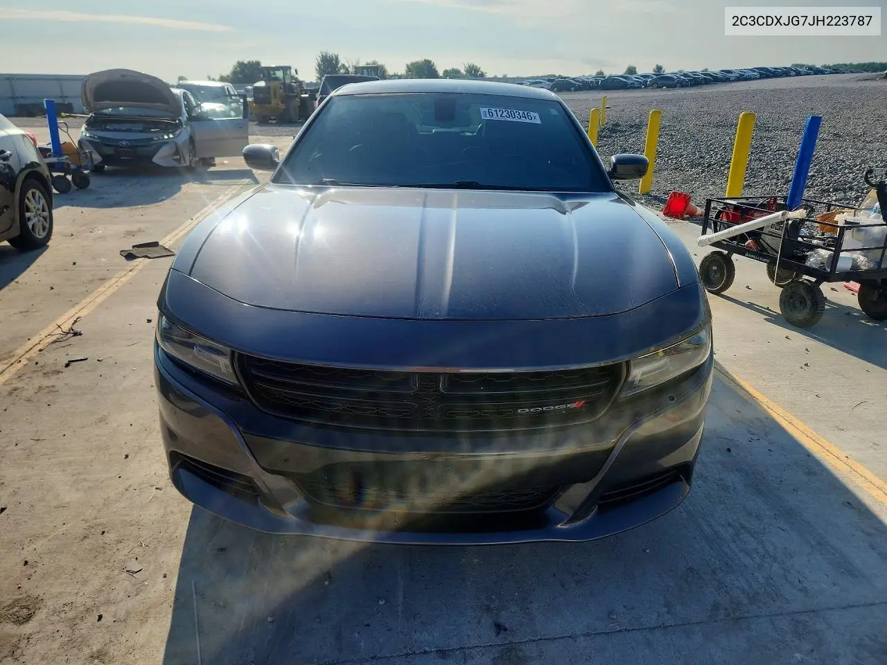 2018 Dodge Charger Gt VIN: 2C3CDXJG7JH223787 Lot: 61230346