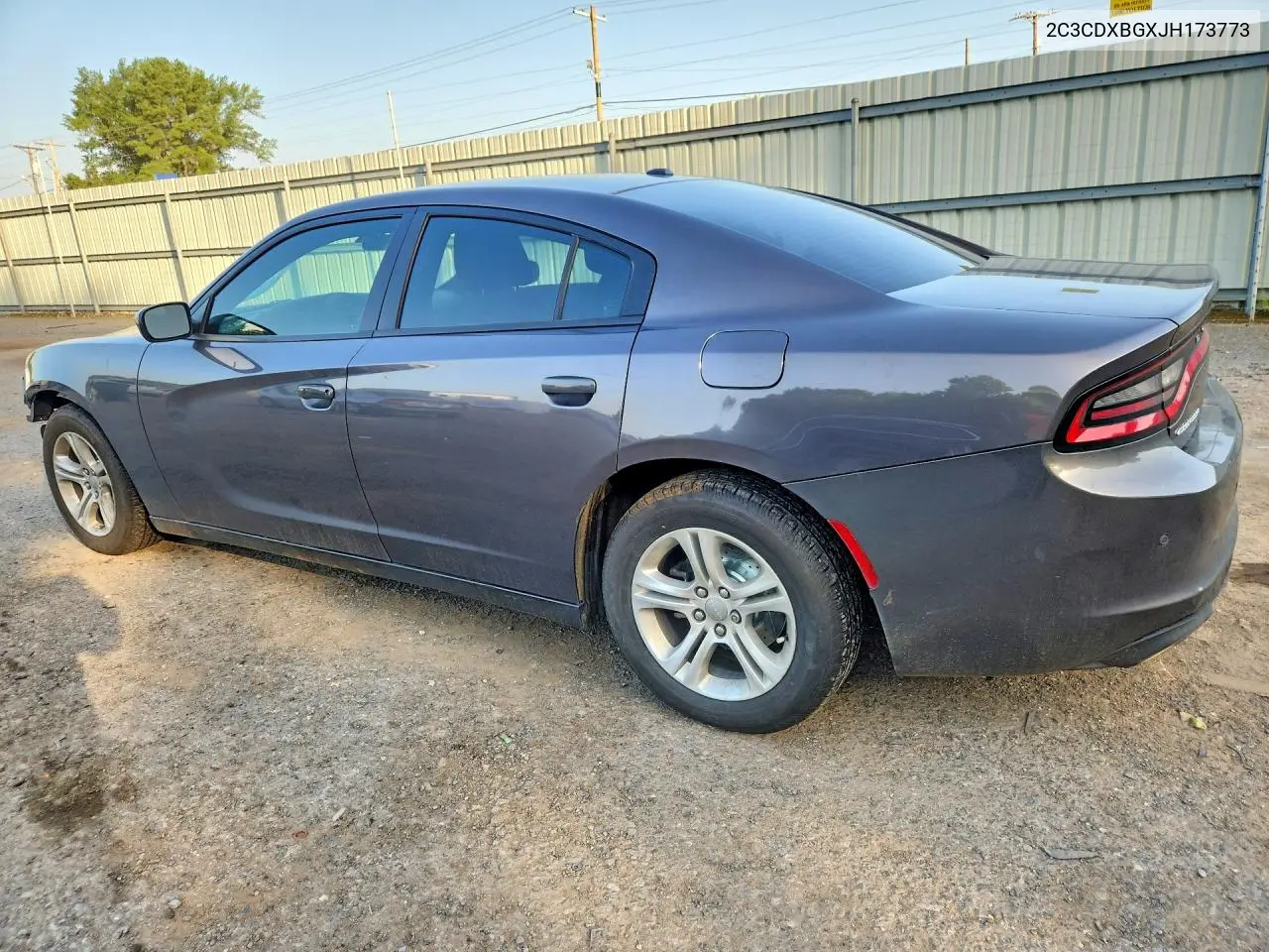 2018 Dodge Charger Sxt VIN: 2C3CDXBGXJH173773 Lot: 61242306