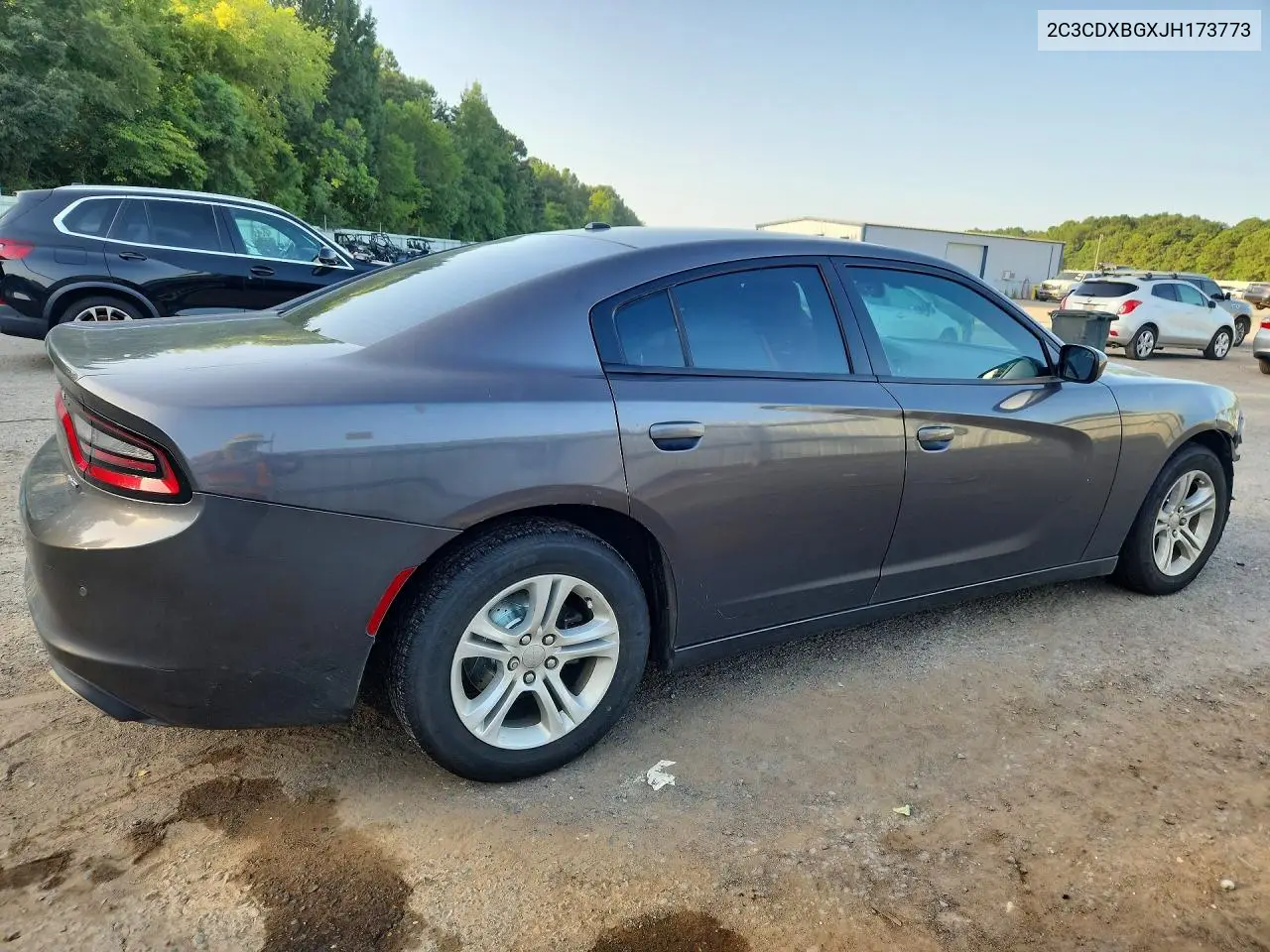 2018 Dodge Charger Sxt VIN: 2C3CDXBGXJH173773 Lot: 61242306