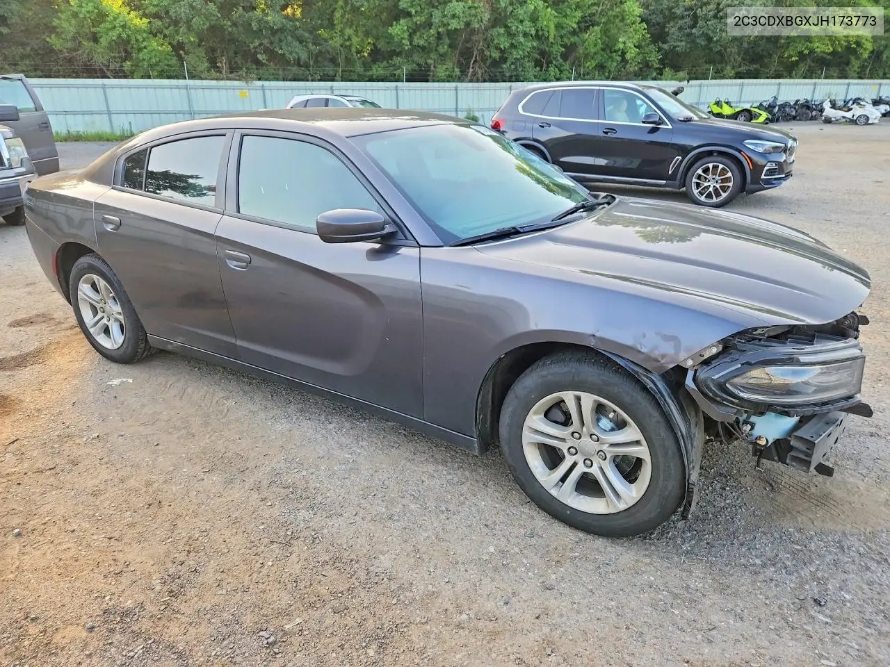2018 Dodge Charger Sxt VIN: 2C3CDXBGXJH173773 Lot: 61242306