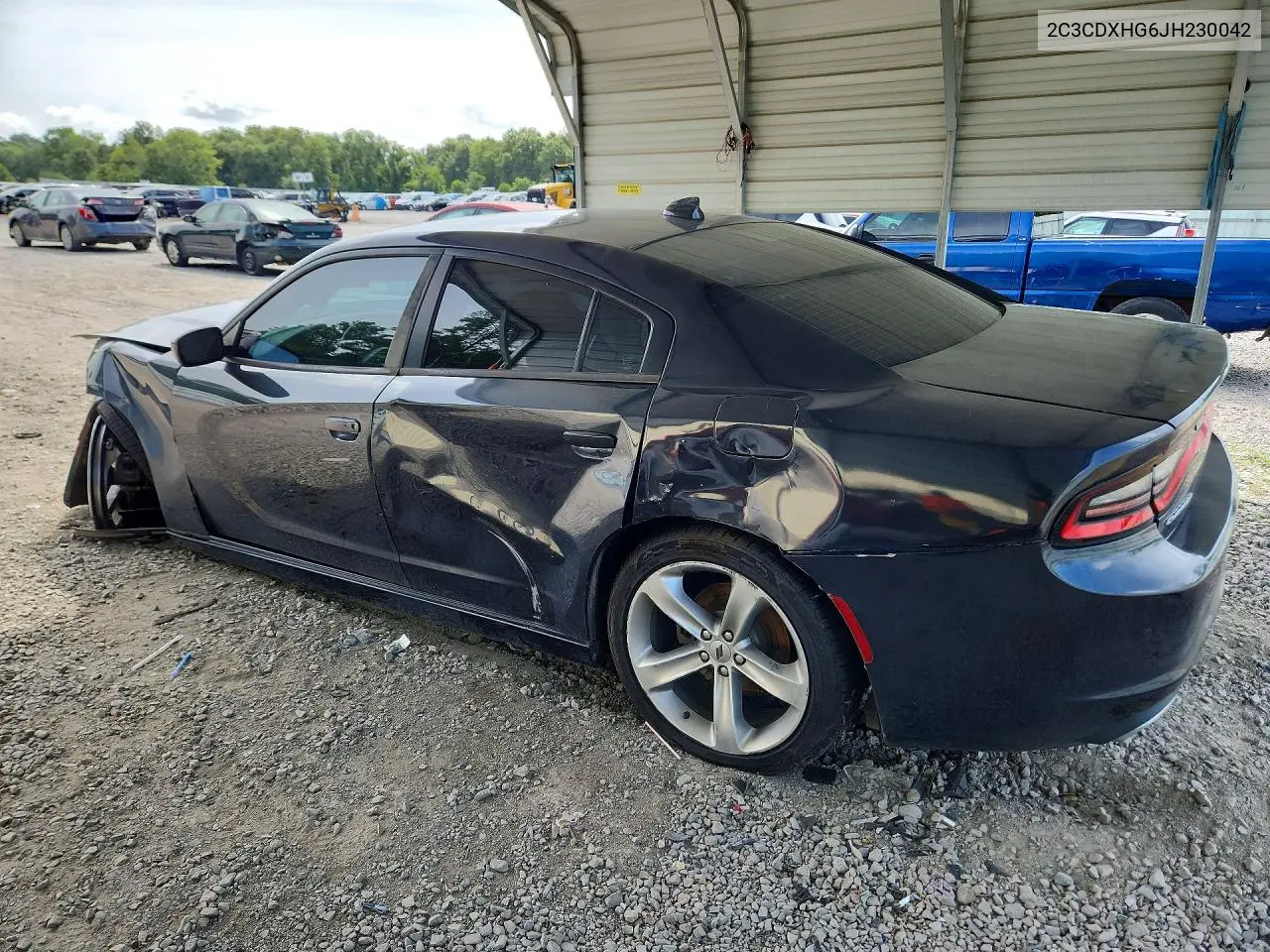 2018 Dodge Charger Sxt Plus VIN: 2C3CDXHG6JH230042 Lot: 61293346